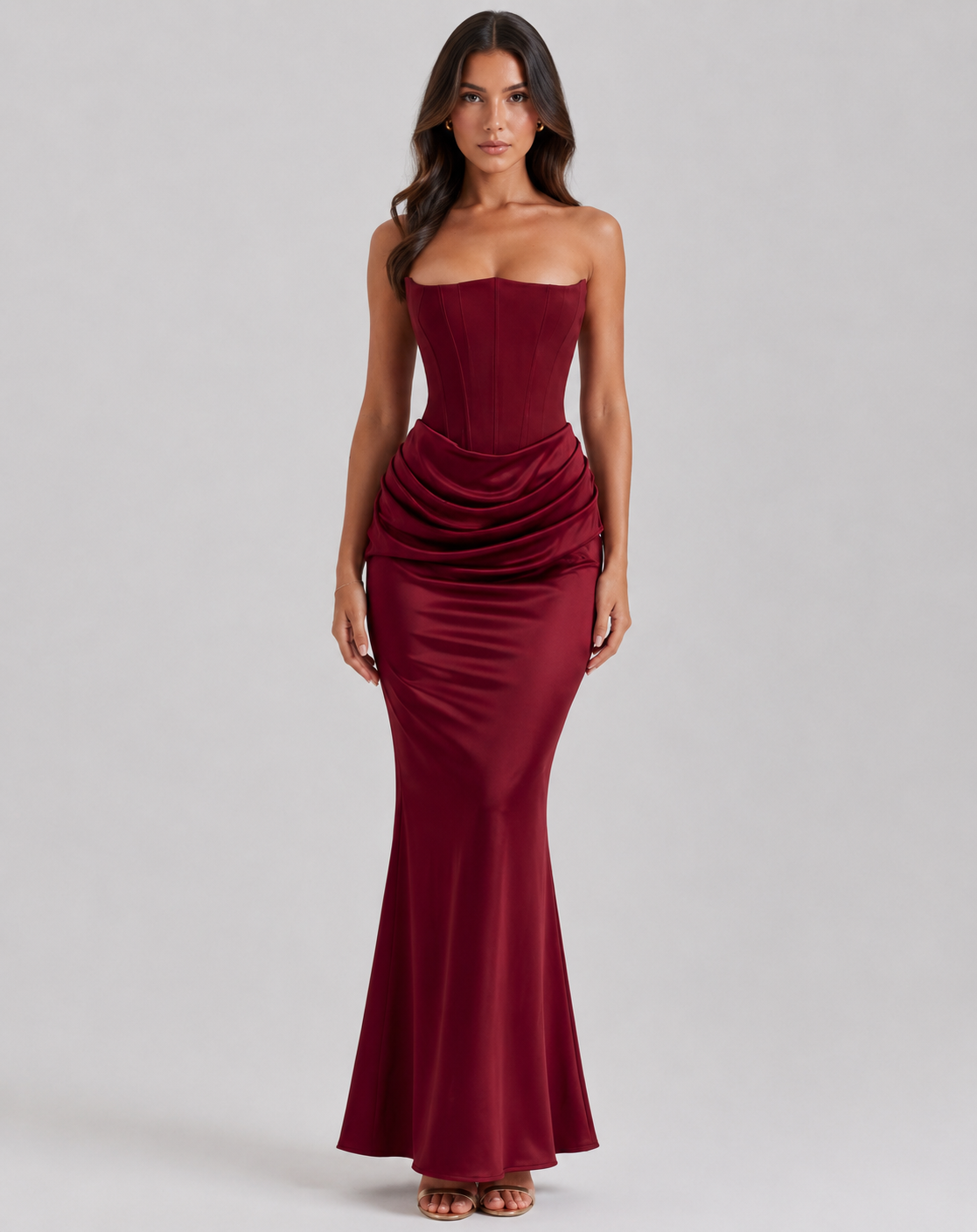 Scarlett | Corset Maxi Gown