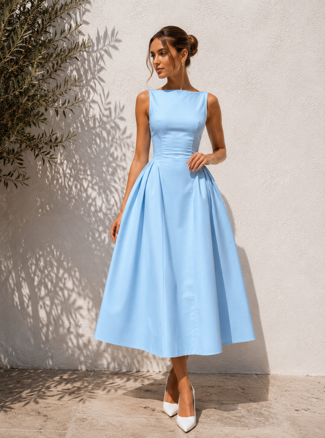 Celeste | Midi Dress A-Line Timeless Elegance