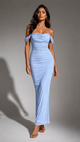 Serena | One-Shoulder Corset Mesh Dress