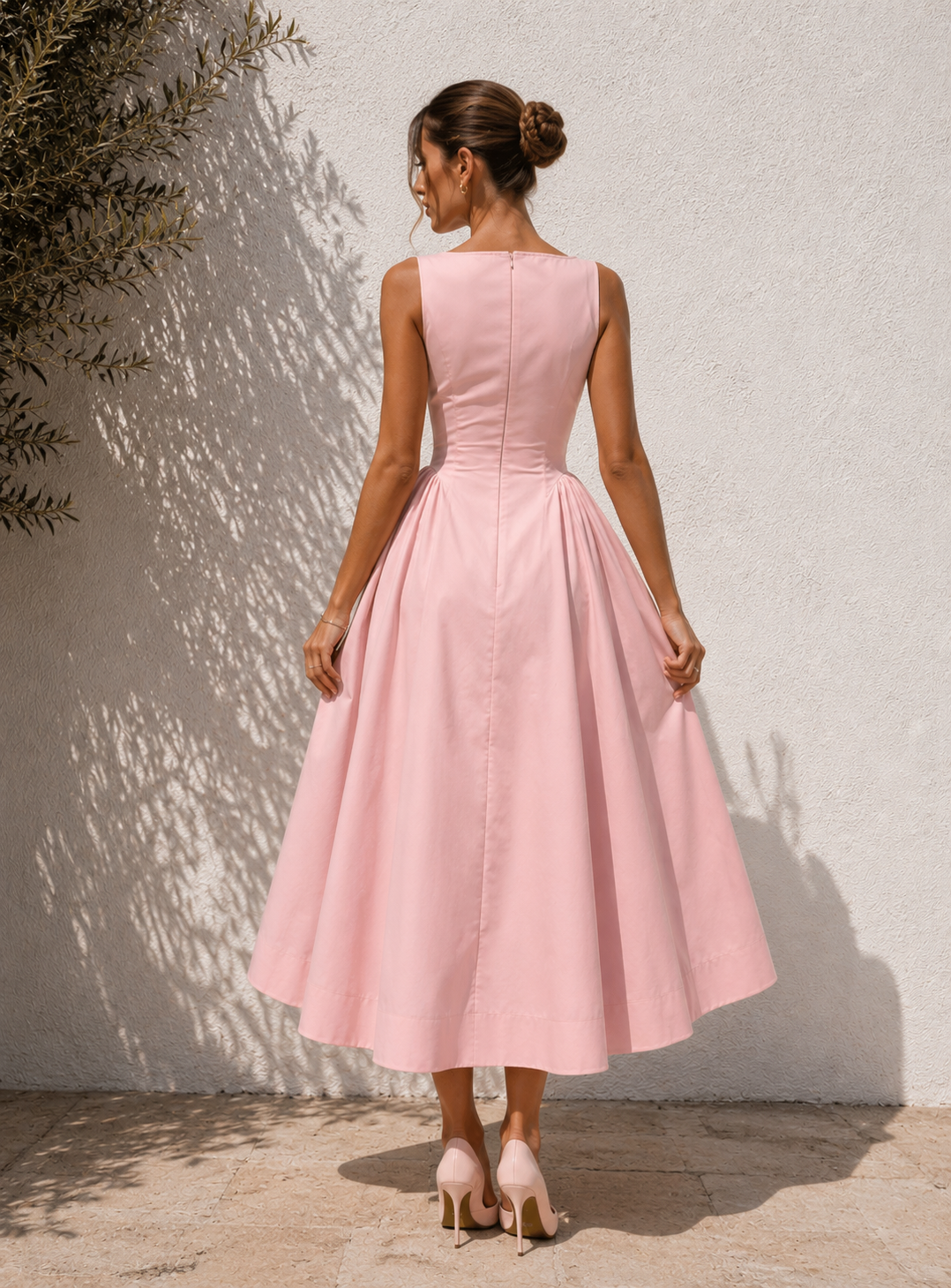 Celeste | Midi Dress A-Line Timeless Elegance