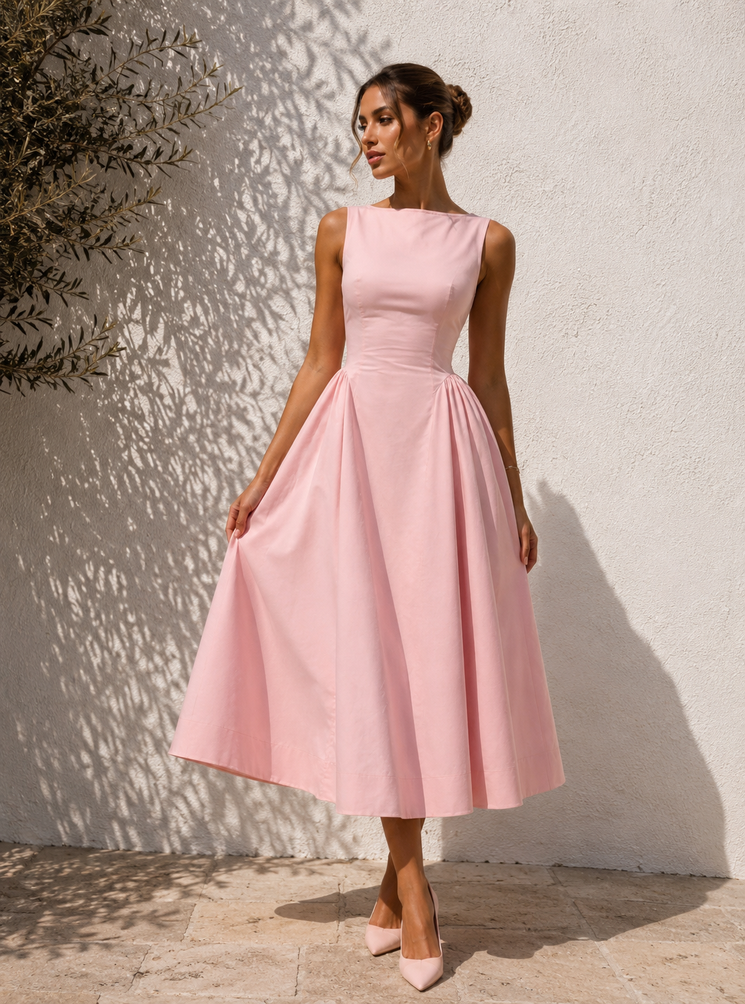 Celeste | Midi Dress A-Line Timeless Elegance
