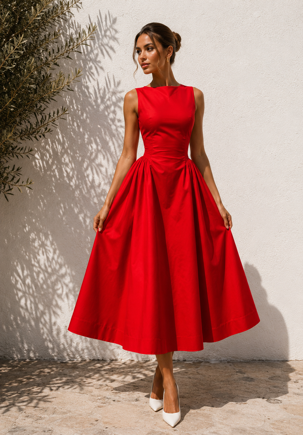 Celeste | Midi Dress A-Line Timeless Elegance